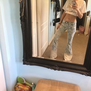 Rare Free People Flare Jeans